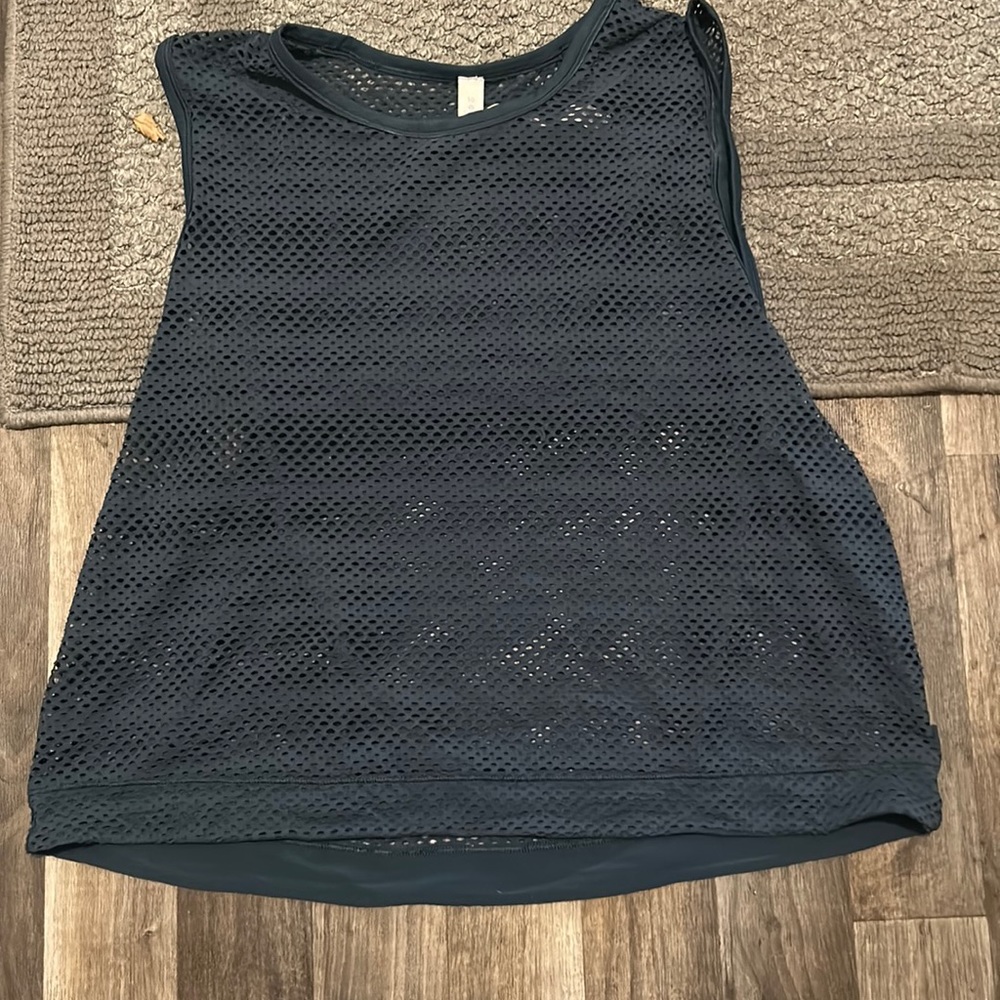 See through tank top! Super cute! Size 10